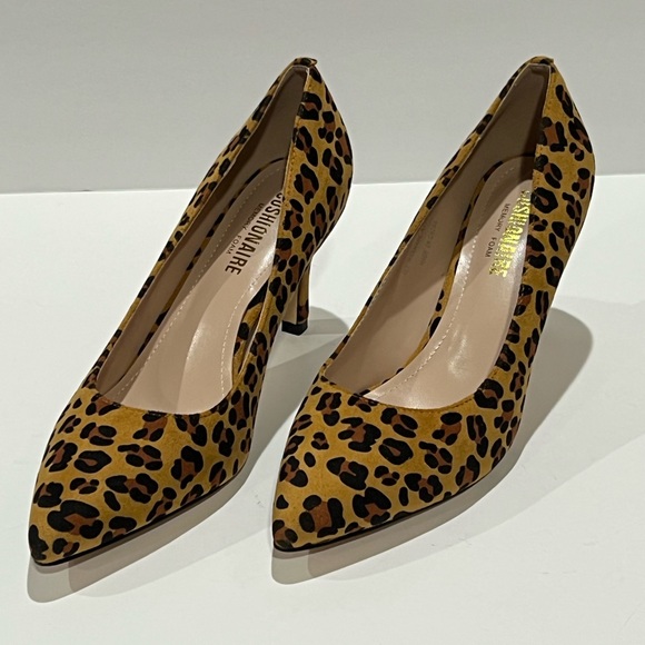 🆕 👠 Leopard heel pumps - size 6.5 - Picture 3 of 5
